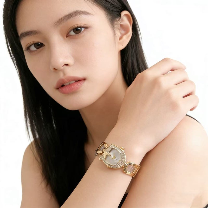 Marciano by Guess Women's Gold Luxury Decorative Quartz Watch - Image 4
