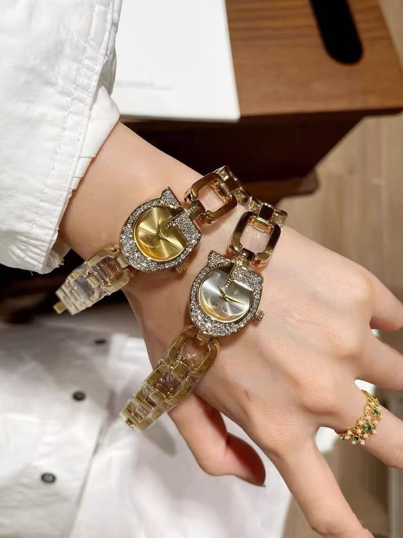 Marciano by Guess Women's Gold Luxury Decorative Quartz Watch - Image 3