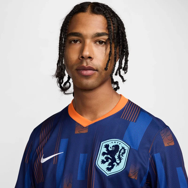 Nike Men's Netherlands 2024/25 Stadium Away Dri-FIT Football Replica Shirt
