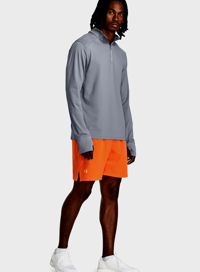 UNDER ARMOUR Qualifier Run 1/4 Zip Through