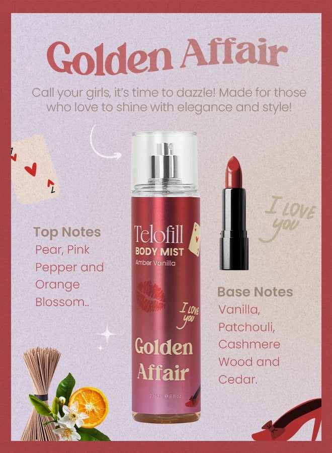 تيلوفيل Golden Affair Body Mist - Image 2