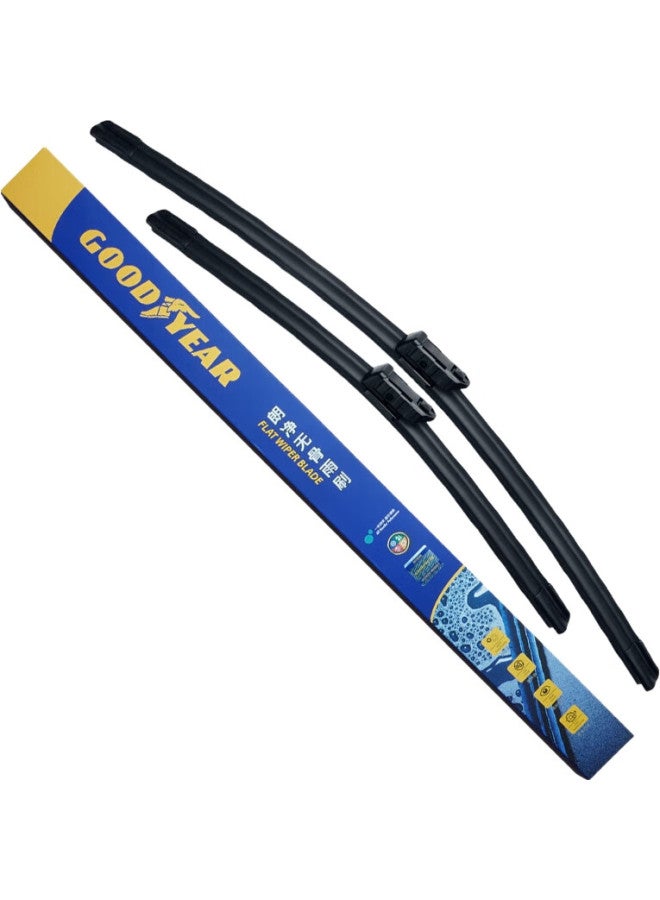 GOODYEAR Audi Q5L Windshield Wiper Set, Front And Rear, For 2018 Models, Original Rear Window Rubber Strip Wiper Blades, 1 Set - Image 2