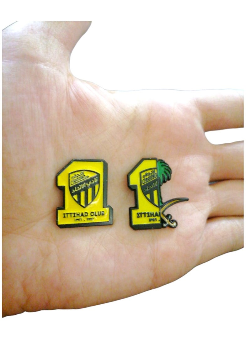 Two pieces of the Union's leader, with two swords and a palm tree, a symbol of pride, a small phone sticker - Image 3