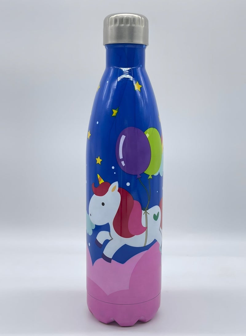 أو جي إس زجاجة مياه استانلس ستيل عازلة للبرودة 24 ساعة والحرارة 12 ساعة – أنيقة، محكمة الإغلاق وسهلة الحمل - Image 2