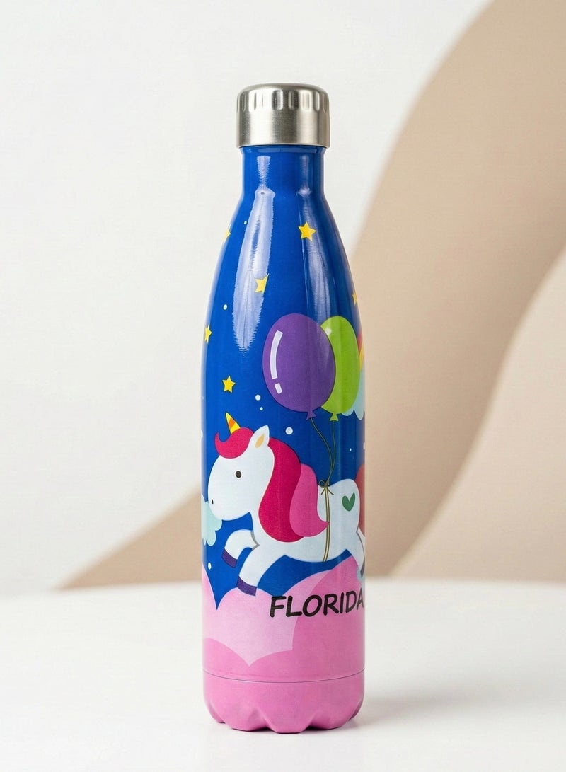 أو جي إس زجاجة مياه استانلس ستيل عازلة للبرودة 24 ساعة والحرارة 12 ساعة – أنيقة، محكمة الإغلاق وسهلة الحمل - Image 1