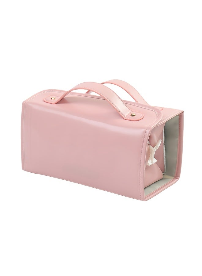Travel Makeup Bag 4-in-1 Roll-Up,Capacity Cosmetic Bag for Women Portable Pouch Case Toiletry Bag Storage Organizer With 4 Detachable Removable - Image 1