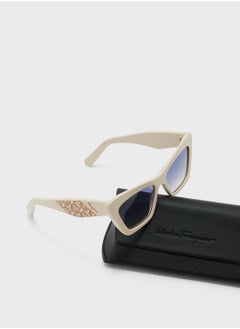 FERRAGAMO Rectangle Shape Sunglasses  - Image 4