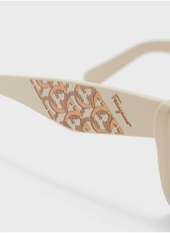 FERRAGAMO Rectangle Shape Sunglasses  - Image 3