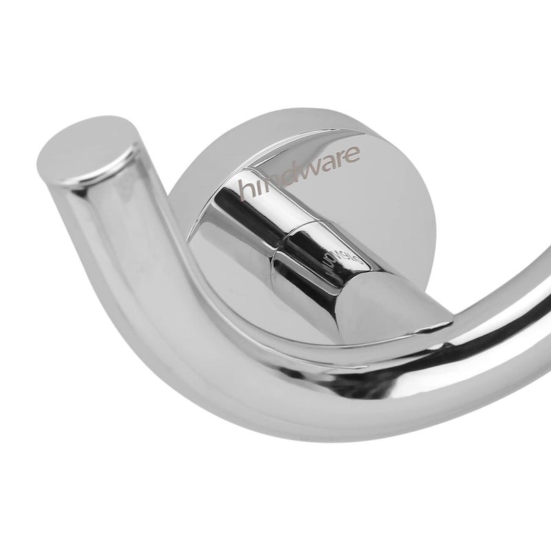 Hindware F880004CP Brass Contessa Robe Hook (Silver) - Image 4