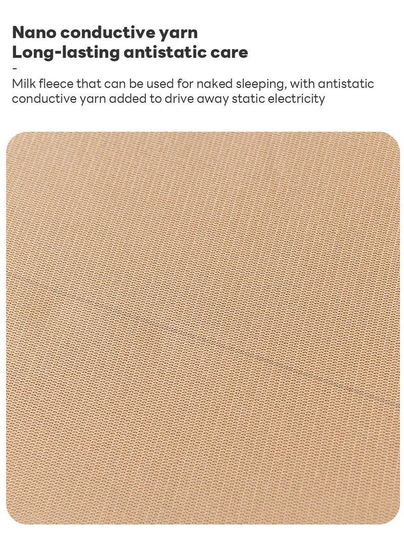 Sharpdo Bedding Set 4Pcs,Winter Plush Quilt Cover,Queen Size Quilt Cover 220*240cm - Image 5