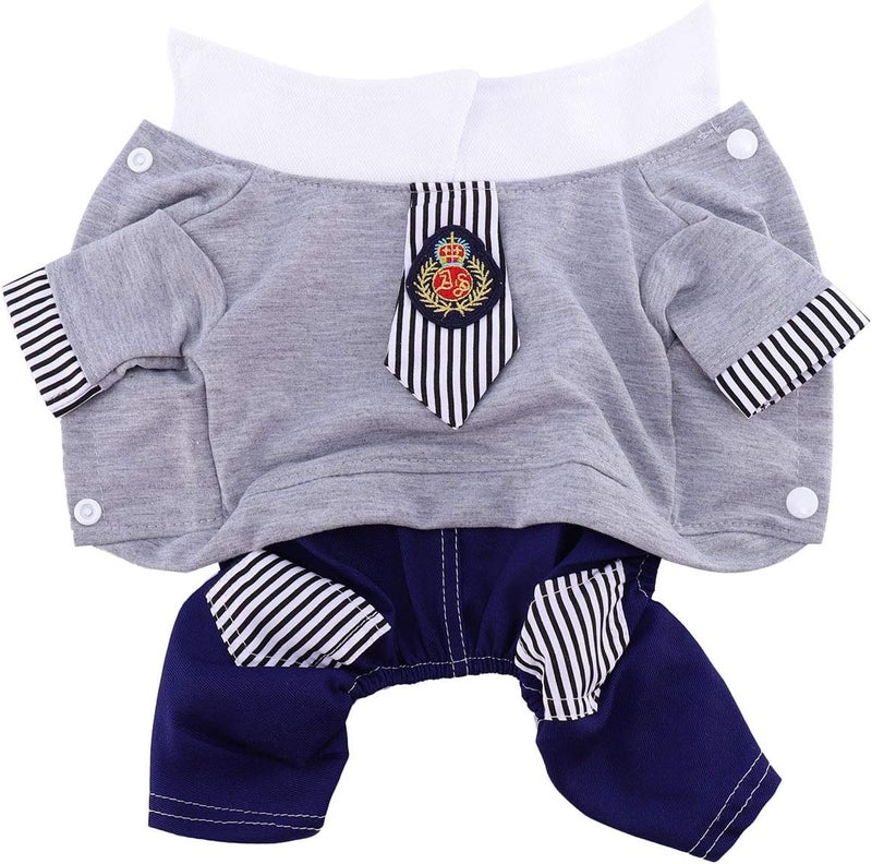 klarako Pet Clothes Casual Four Leg Pants Summer Jackets Summer Dog Clothes Summer Blouses Puppy Vest cat Apparel Dog t-Shirt Pants for Dogs Dog Uniform Dress Dog Pants Body Puppy Pants - Image 1