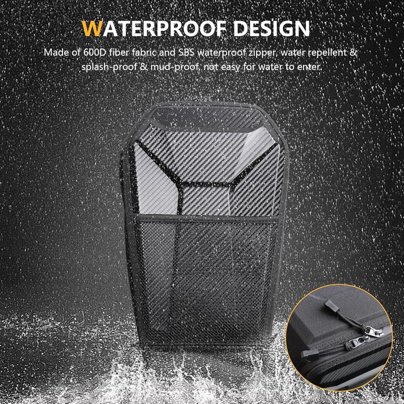 RERPRO UTV Cab Pack Center Seat Storage Bag for Polaris PRO XP XP 4 LE (2020-2023) - Carbon - Image 4