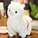 OUKEYI Alpaca Plush Toy 13735cm Stuffed Animal Alpaca Doll Plushie Hug Pillow Soft Fluffy Cushion Super Christmas Valentine Gift Birthday White - Image 2