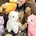 OUKEYI Alpaca Plush Toy 13735cm Stuffed Animal Alpaca Doll Plushie Hug Pillow Soft Fluffy Cushion Super Christmas Valentine Gift Birthday White - Image 4