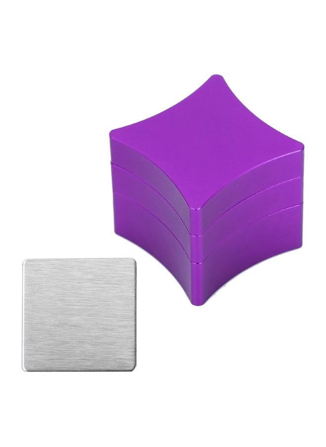 Thoraya Universal Aluminium Snooker Pool Billiard Cue Tip Tips Table Chalk Holder (purple)  - Image 2