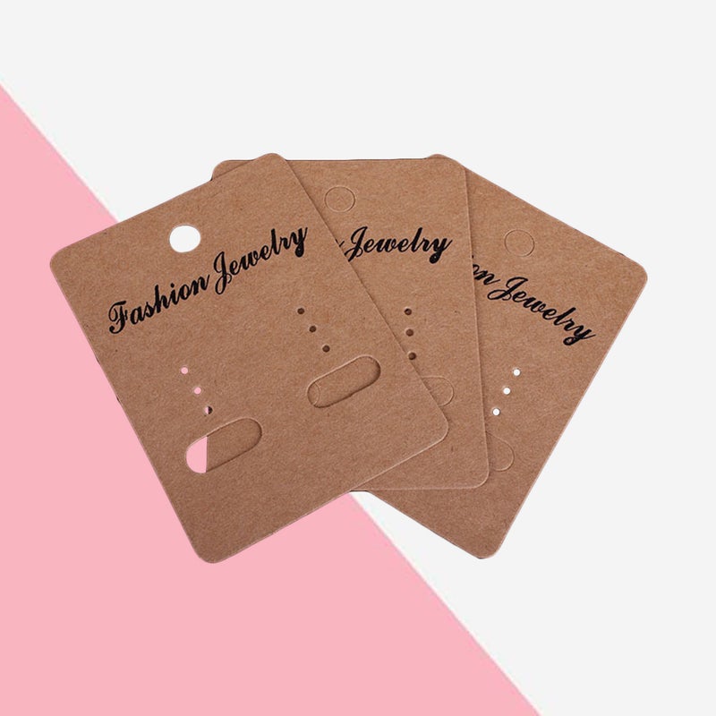 200 Pcs Earring Cards Earring Card Holder Earring Display Cards for Ear Studs Earrings Fashion Jewelry Design - Image 3