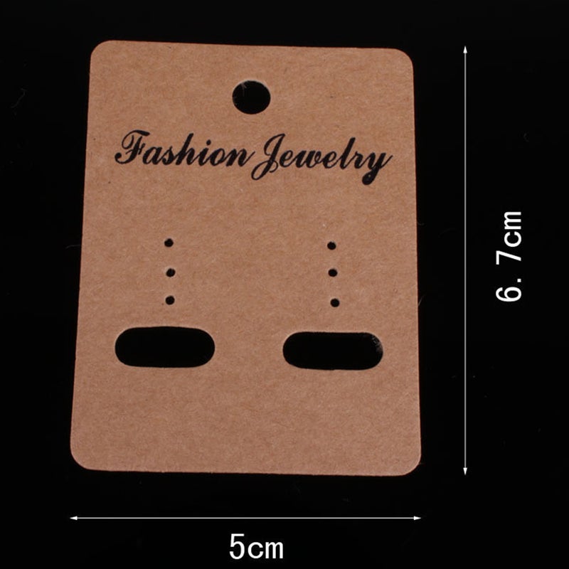 200 Pcs Earring Cards Earring Card Holder Earring Display Cards for Ear Studs Earrings Fashion Jewelry Design - Image 2