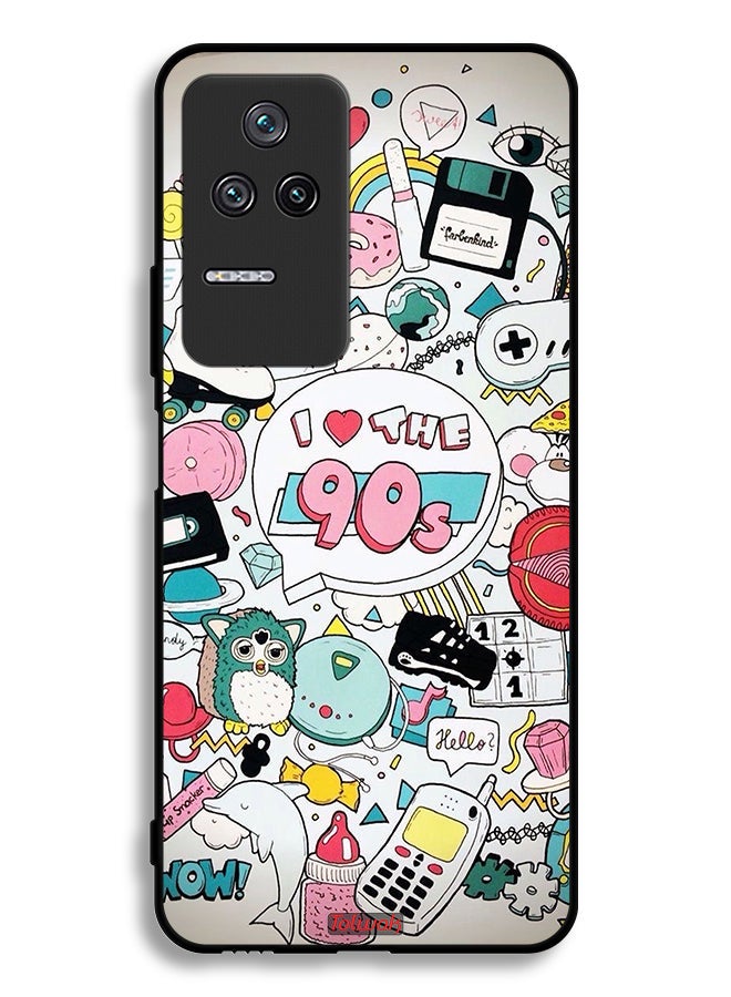 Tolwak Xiaomi Redmi K50 Pro Protective Case Cover I Love The 90s - Image 2