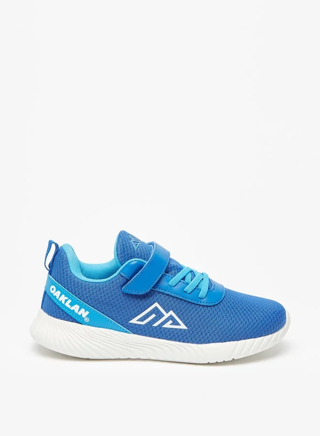 Oaklan by Shoexpress Boy's Textured Sports Shoes With Hook And Loop Closure