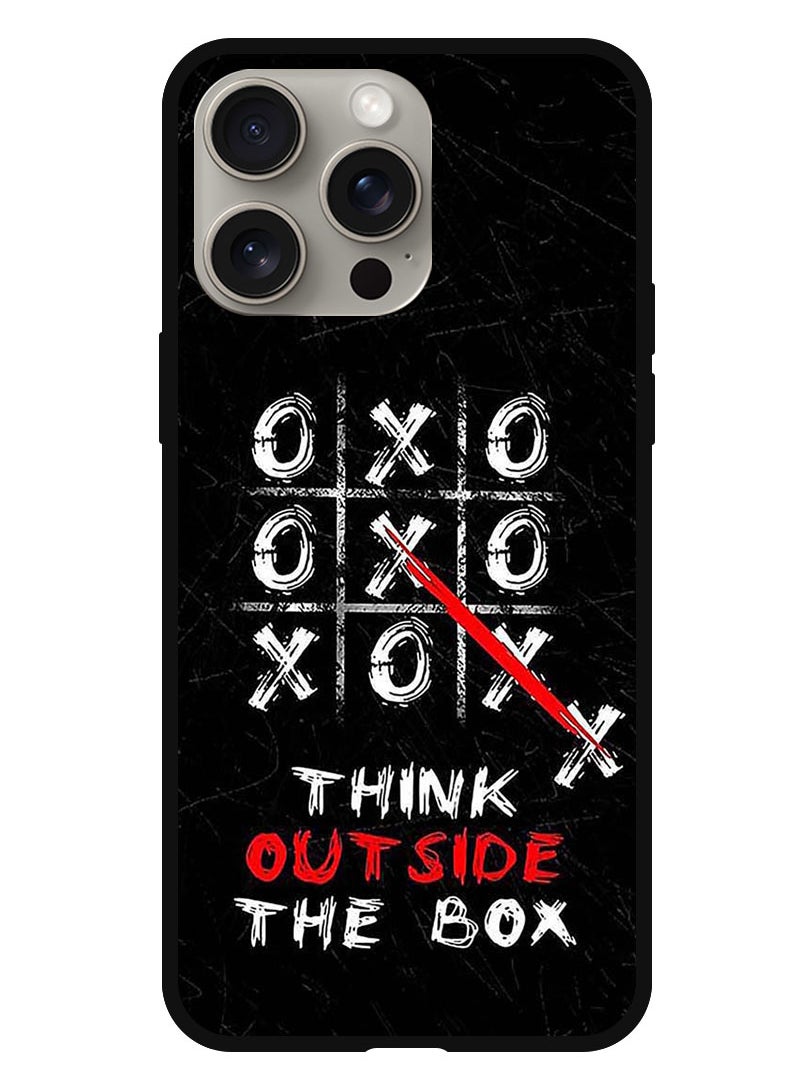 Theodor - Protective Case Anti Scratch Shock Proof Bumper Cover For iPhone 15 Pro Max Think out of the box - Image 1