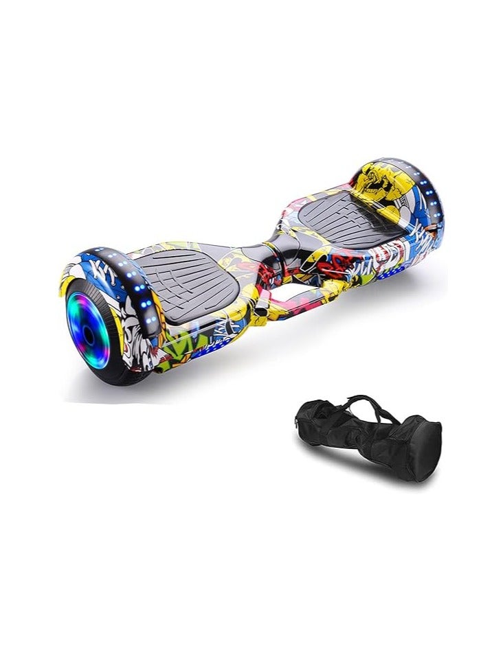 Two Wheel Non Slip Portable Lightweight Self Balance Electric Hoverboard