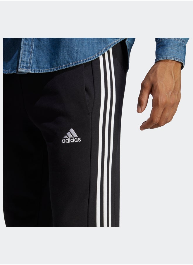 Adidas Essentials French Terry Tapered Cuff 3-Stripes Joggers  - Image 5