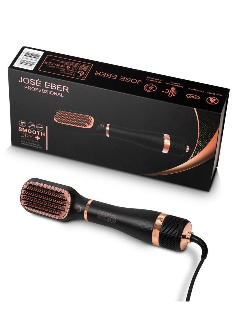 JOSE EBER Professional hair brush 3 in 1 ceramic hair dryer brush