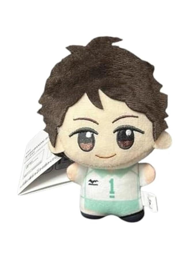 Tobio Kageyama Soft Figure Keychain Schoolbag Wallet Pendant Charm, Anime Figure Mini Hug Pillow Decoration 