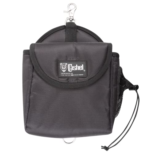 Cashel Company Snap On Saddle Bag, Saddle Lunch Bag, Easily Attaches to Saddle, Black - Image 1
