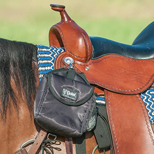 Cashel Company Snap On Saddle Bag, Saddle Lunch Bag, Easily Attaches to Saddle, Black - Image 2