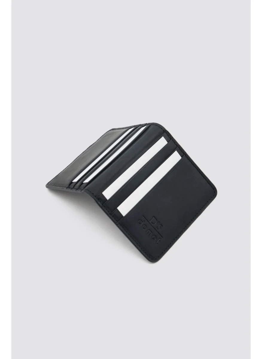 D'S DAMAT Black Leather Wallet 8HC591ORTKC03