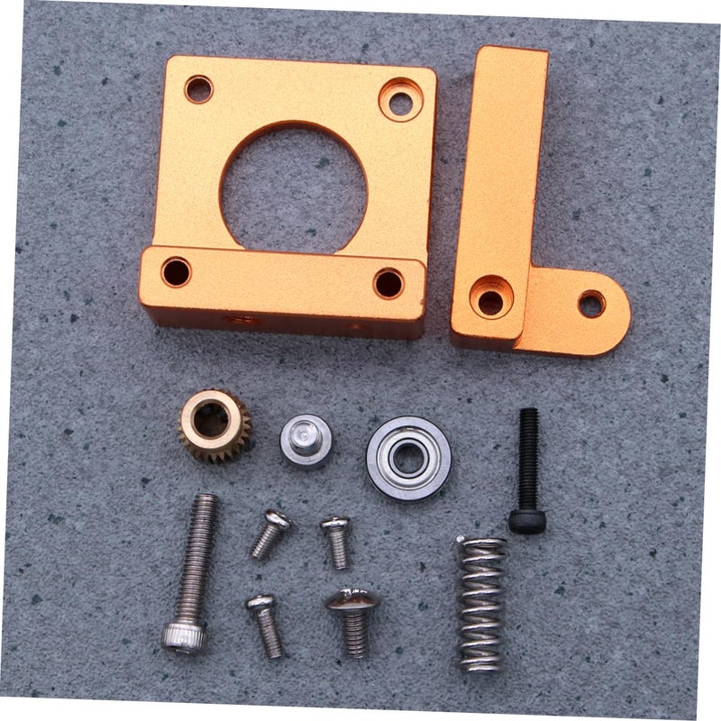 Healifty Printer Extruder Aluminum Block Extrusion Kit DIY Printer Nozzle No Slippage - Image 5