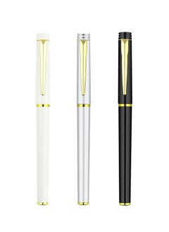 3 Pcs Quick Dry Black Ink Pens 0.5mm Good Business Writing Pens