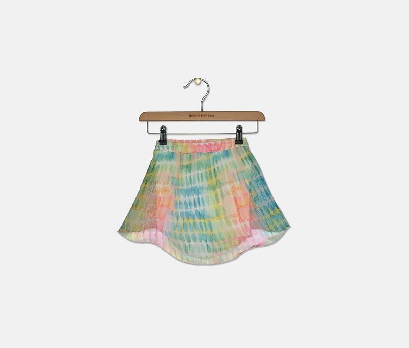 Miss Grant Microbe By Miss Grant Toddlers Girls Colorful Pattern Skirt, Multicolor - Image 2
