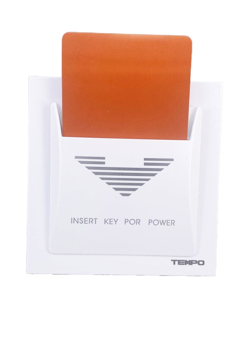 TEMPO White Hotel Card Key Slim Tempo Piano  - Image 2