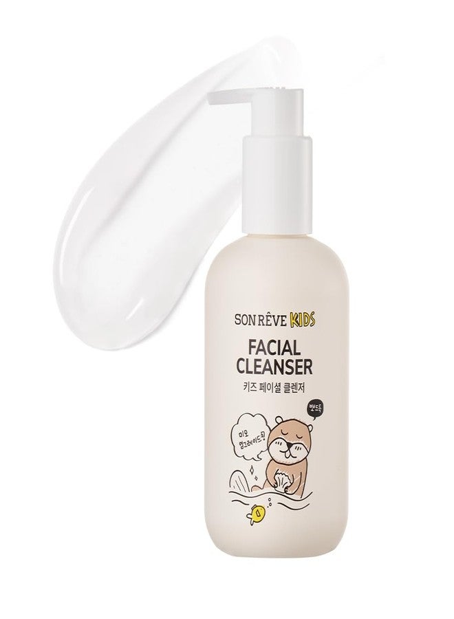 SONREVE Kids Facial Cleanser 180ml – Amino Acid Gentle Face Wash for Children, pH-Balanced Gel, No Sulfates, Plant-Derived Ingredients, Dermatest Rated, Daily Sensitive Skin Care, Made in Korea - Image 1