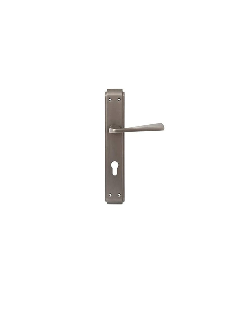 ROBUSTLINE Door Handle | Zinc Material | Black and Nickel Color | Robustline - Image 1