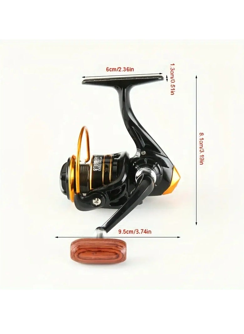 Gonice Lightweight Mini Spinning Reel for All-Season Freshwater Fishing - Essential Fishing Gear  - Image 2