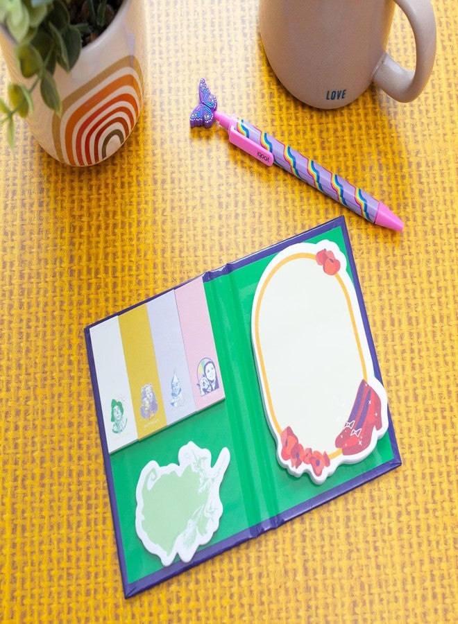 Silver Buffalo The Wizard of Oz Emerald City Yellow Brick Road Sticky Note and Tab Box Set | Notepad Stationery Paper, School and Office Supplies - Image 5