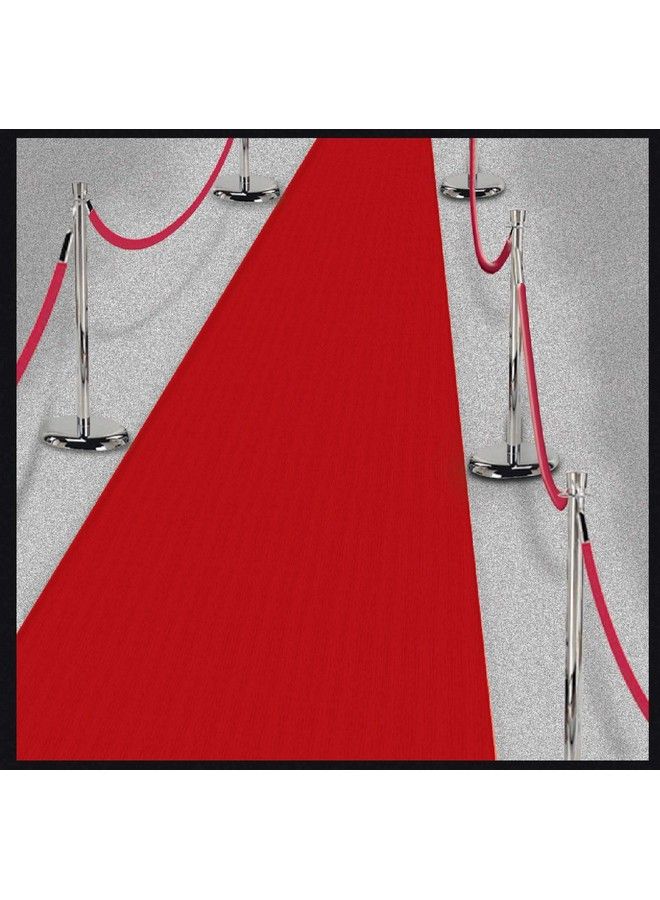 Amscan سجادة قماشية لحفلات هوليوود؛ مفرش أرضي؛ 15 بوصة × 2 بوصة؛ قطعة واحدة - Image 2