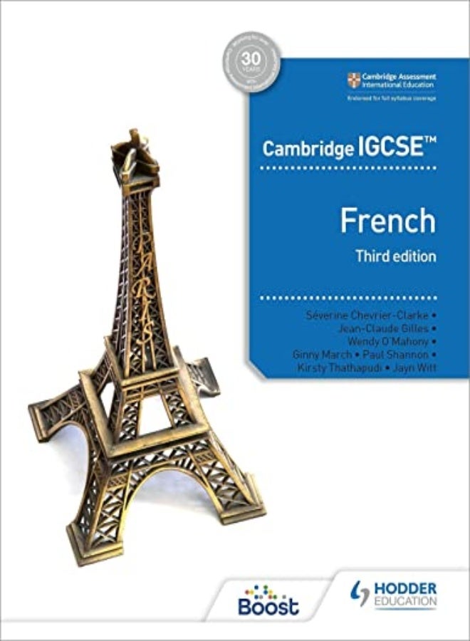 Cambridge Igcse Tm French Student Book Third Edition by Jean-Claude Gilles Paperback 