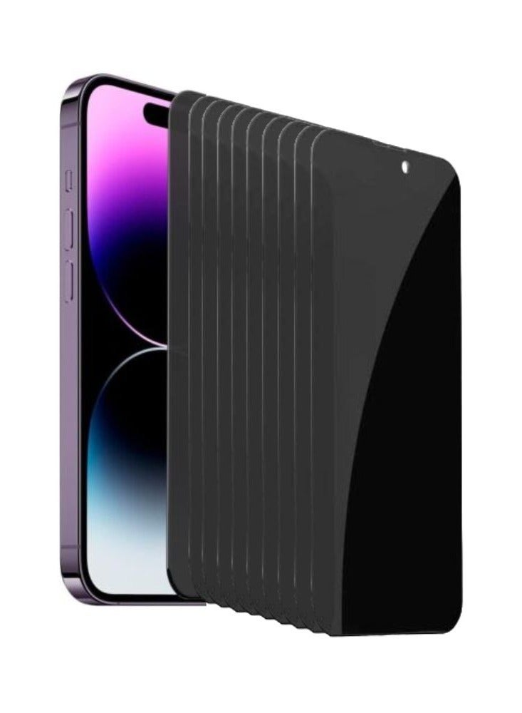 AS2 Iphone 14 Plus/13 Pro Max HD Anti-Spy Privacy Glass Protector for  6.7 inch (10 Pack set) - Image 1