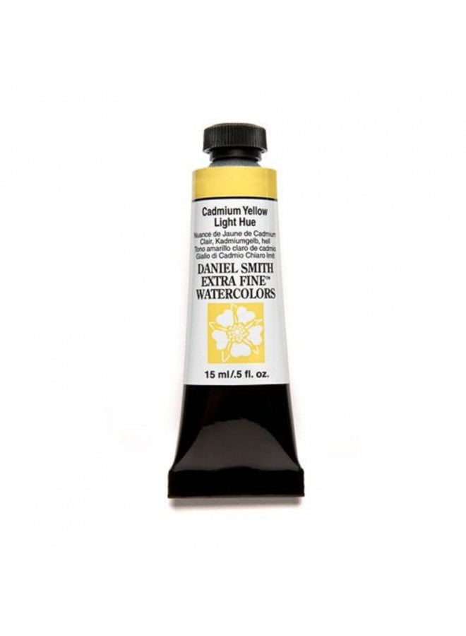 DANIEL SMITH Extra Fine Watercolor 15ml Paint Tube, Cadmium Yellow Light Hue (284600192), 0.5 Fl Oz (Pack of 1) - Image 1