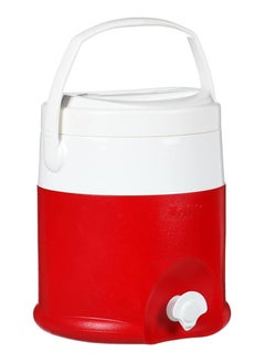 TANK ice tank, 6 liters, red-orange color, with internal filter  - Image 1