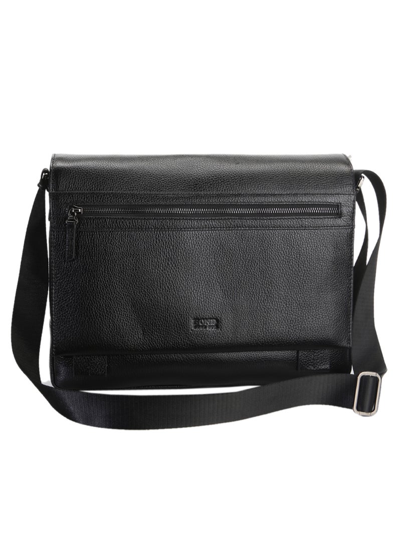 Bond Non Leather Laptop Bag Black - 1108 - Image 1