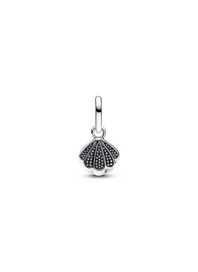 باندورا Sparkling Shell Mini Dangle Charm