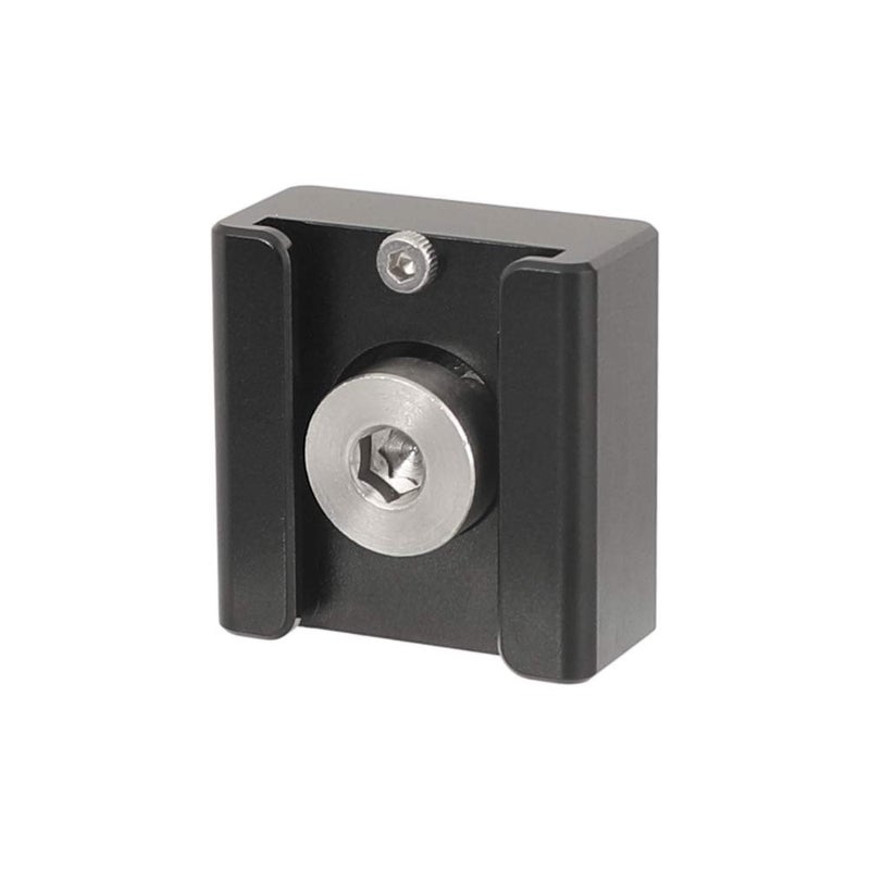 CAMVATE 3/8"-16 Cold Shoe Mount Adapter with Locating Pins Compatible for ARRI Standard Mounting Points - 2621 - Image 5