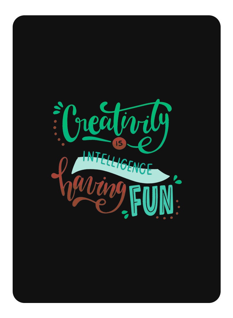 Theodor Protective Flip Case For Huawei MatePad 10.4 With Trifold Stand Auto Wake Sleep Shockproof Cover Creativirty is Intelligence having Fun - Image 1