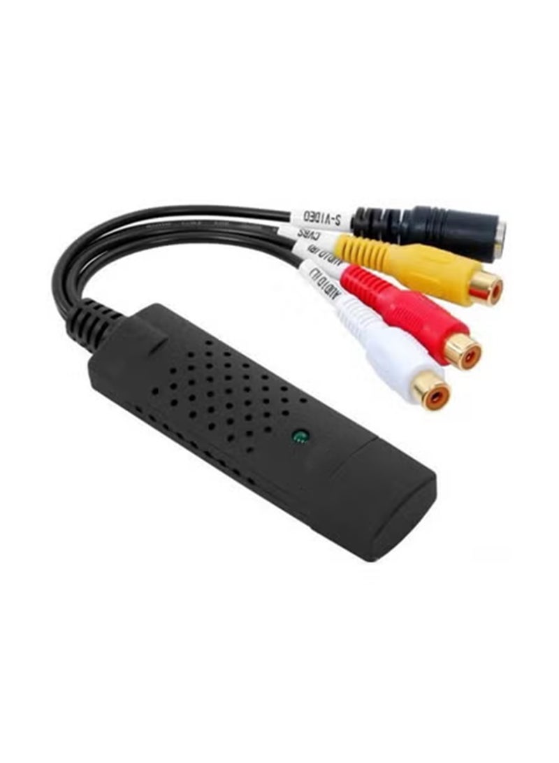 USB 2.0 Audio Video VHS To DVD Converter Capture Card Adapter Multicolour - Image 1