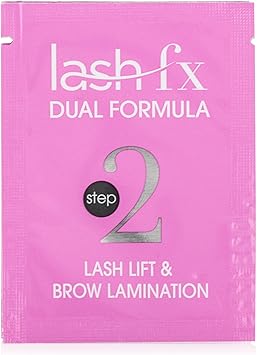 Lash FX Lash Lift Setting Cream Step 2 Neutralizing Lotion for Lash Lift Brow Lamination 15 Sachets - Image 2